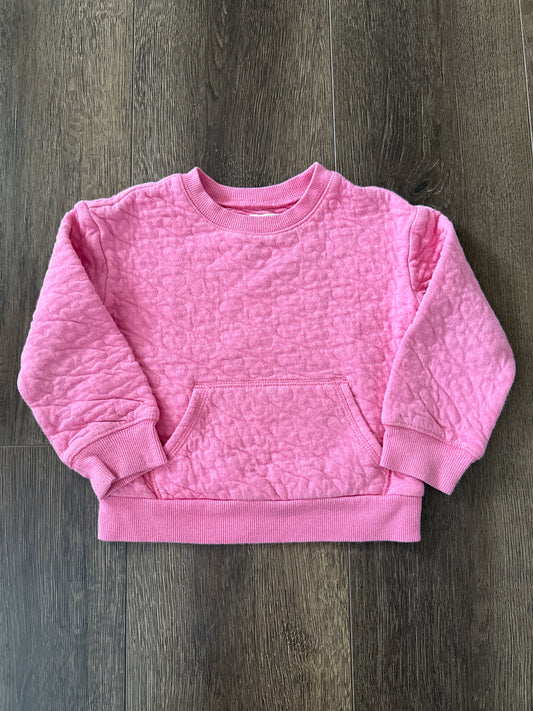 #173-Oshkosh heart pullover girl size 2T