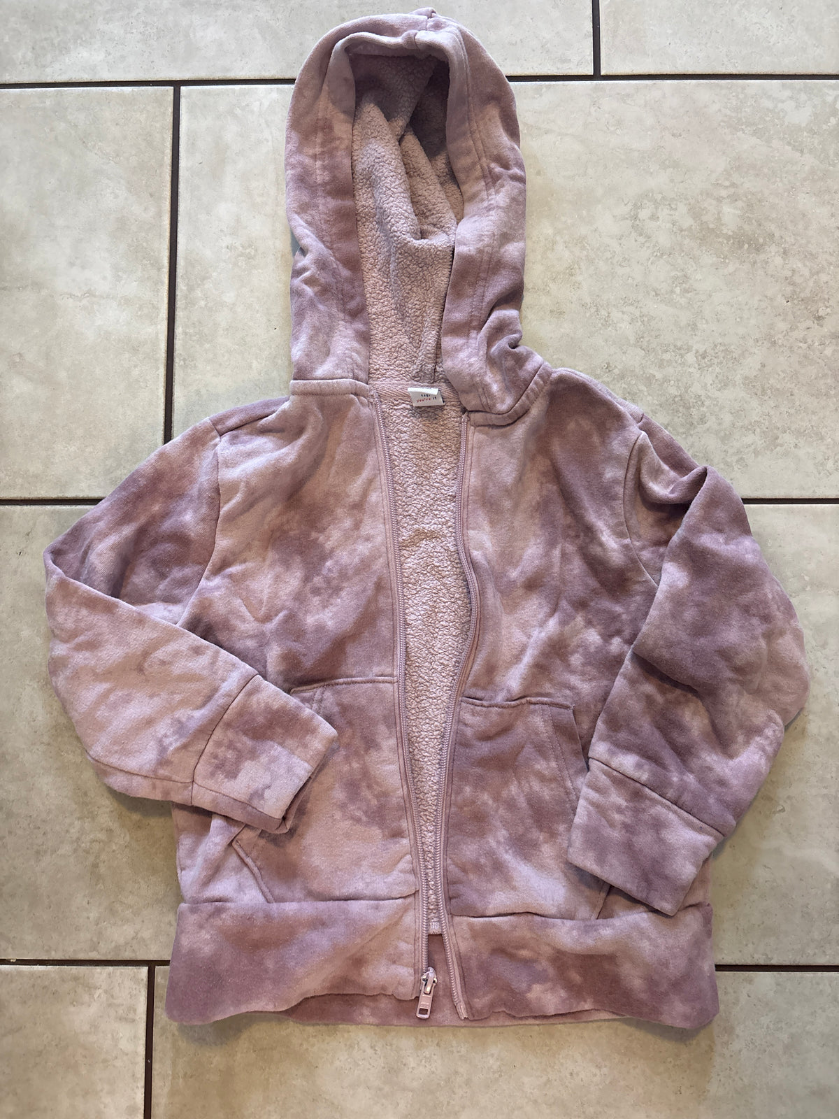 #166 girls Old Navy XS(5) zip hoodie