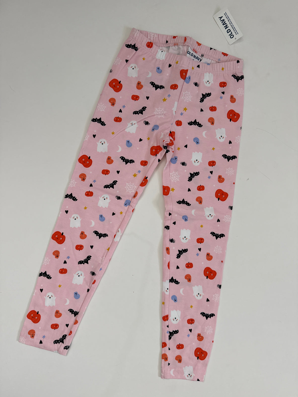 #64 Old Navy NWT Pink Halloween Leggings 5T