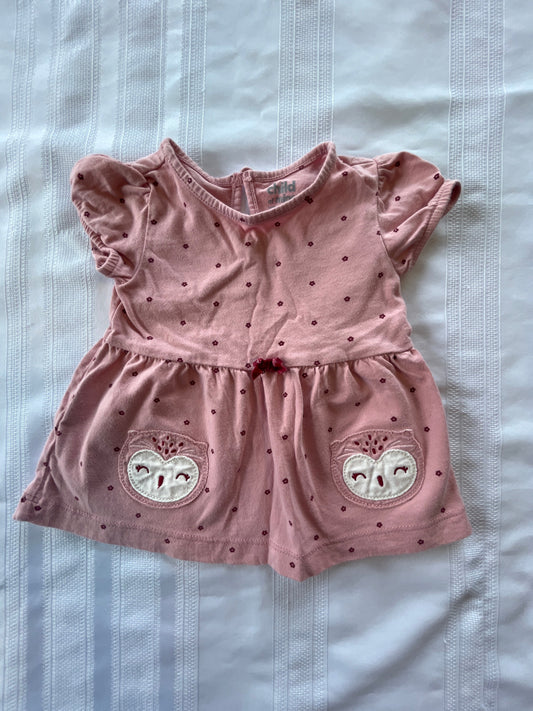 #57  Girls 3-6 mo shirt EUC