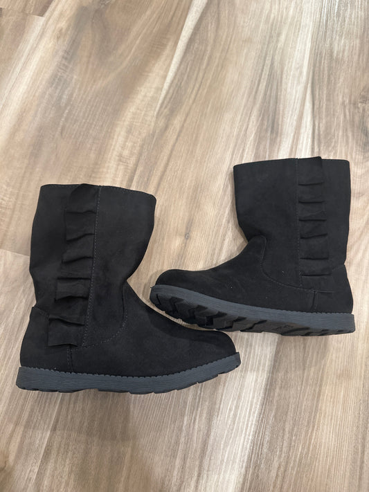 Seller 147 | reduced Girls size 11 black boots | cat and Jack