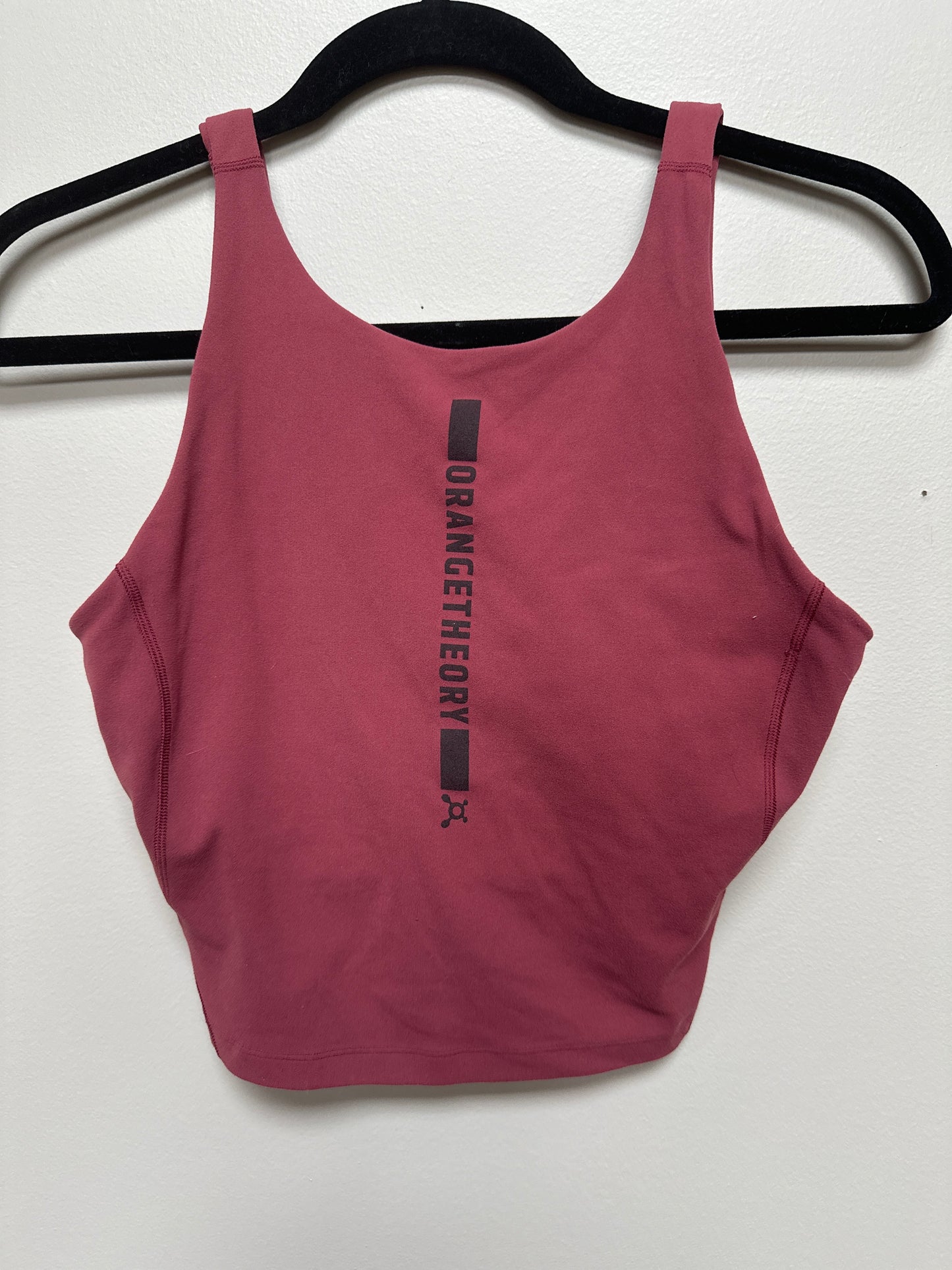#130 Lululemon Sz 8 Orange Theory Align Tank
