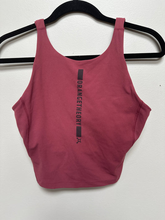 #130 Lululemon Sz 8 Orange Theory Align Tank