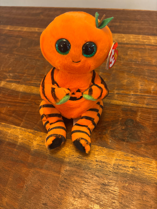 #182 Halloween pumpkin Beanie belly