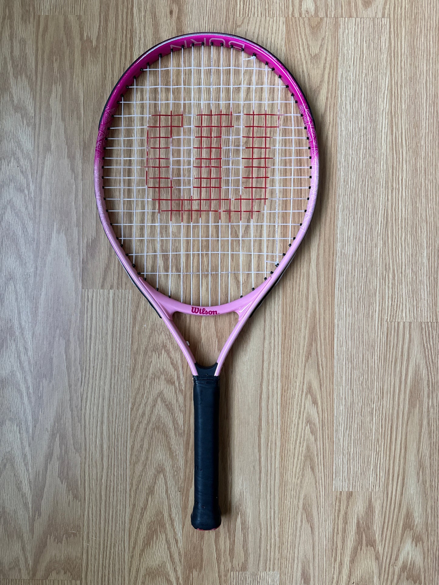 178 Wilson 23” burn pink tennis racquet VGUC