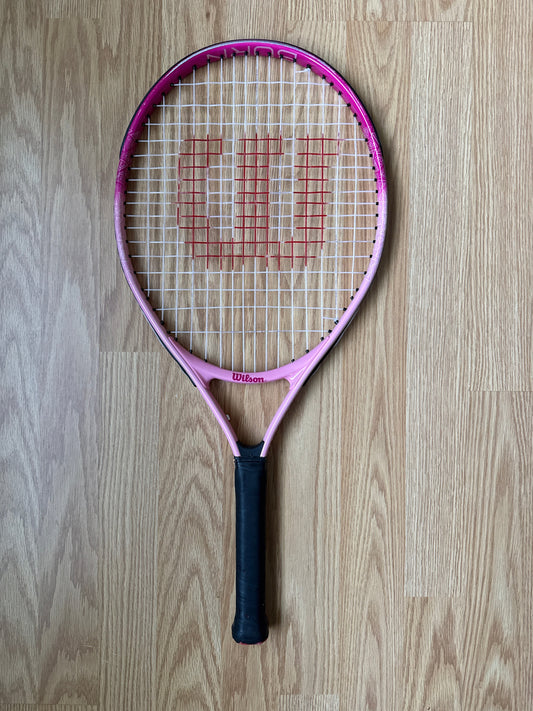 178 Wilson 23” burn pink tennis racquet VGUC