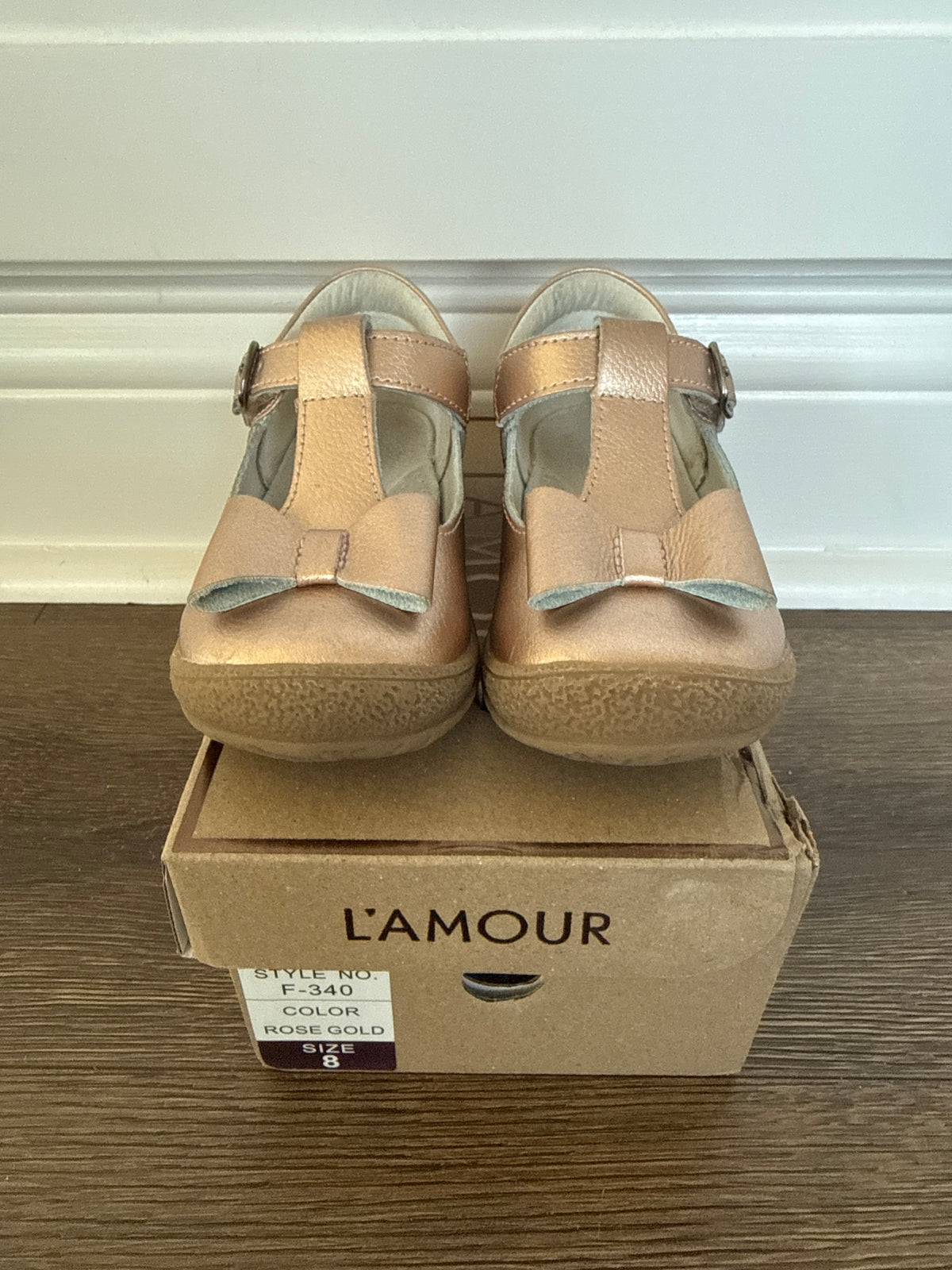 #173 Girls 8c L'Amour 'Emma' Mary Jane shoe