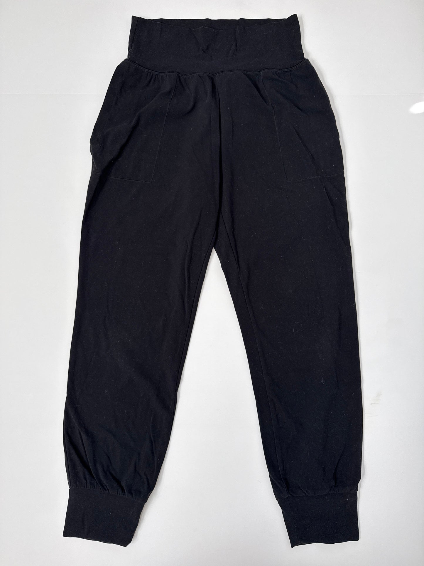 #64 Athleta Black Salutation Joggers Size S