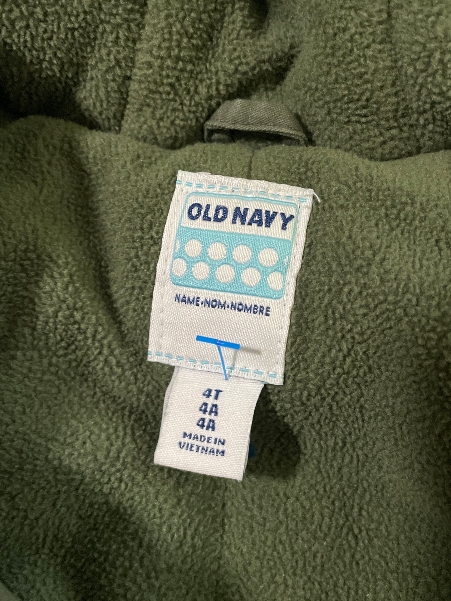 Seller #121 Girls Old Navy 4t coat