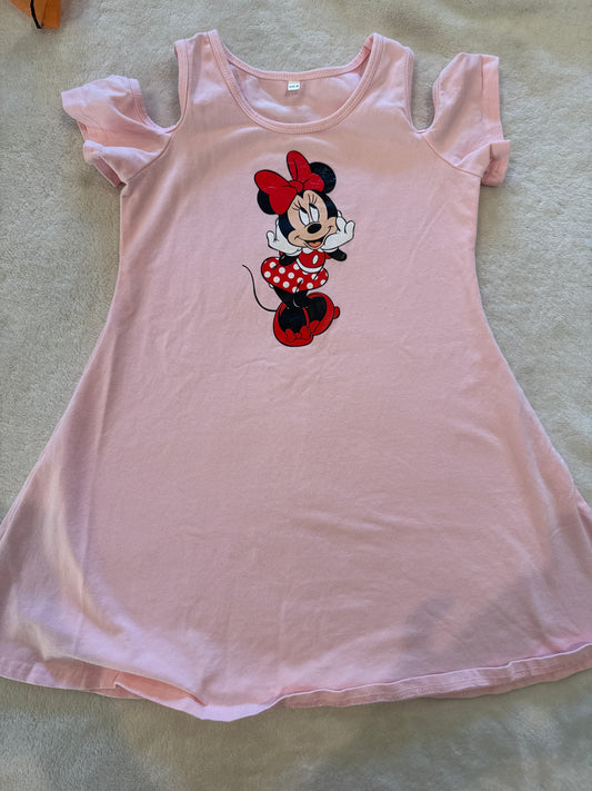 #81 Girls 5 Disney Minnie Dress euc