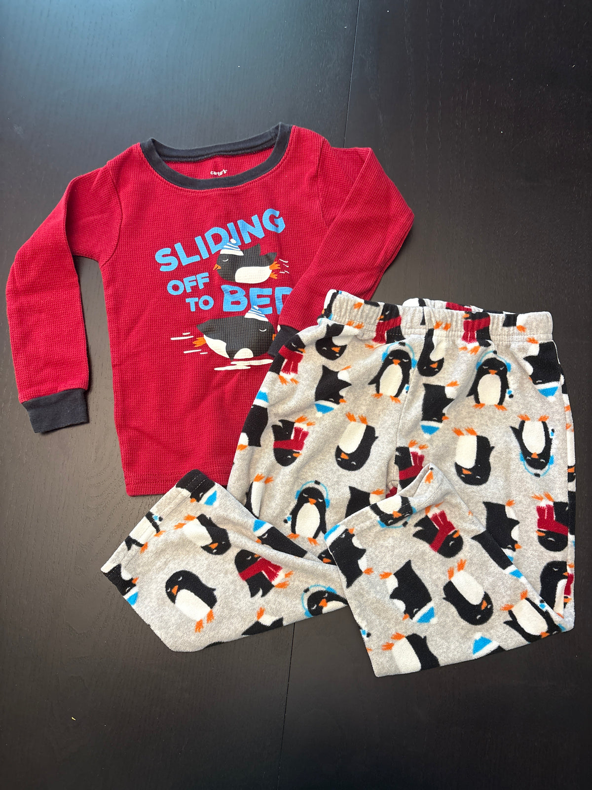 #166 boys Carters 2T pajamas