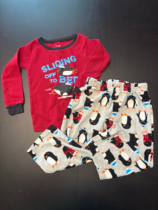 #166 boys Carters 2T pajamas