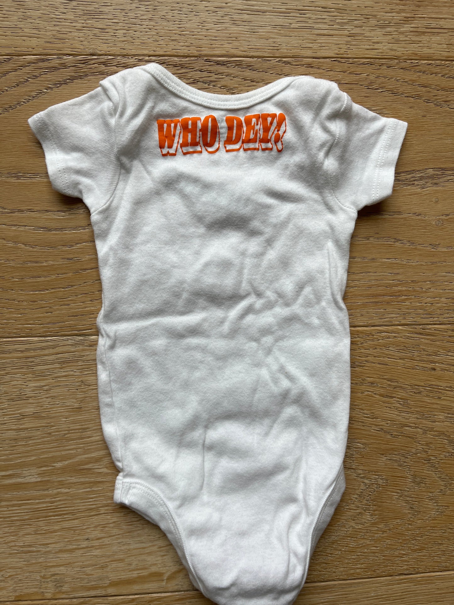 #40 Boys 3-6 months Cincinnati Bengals Gameday Onesie