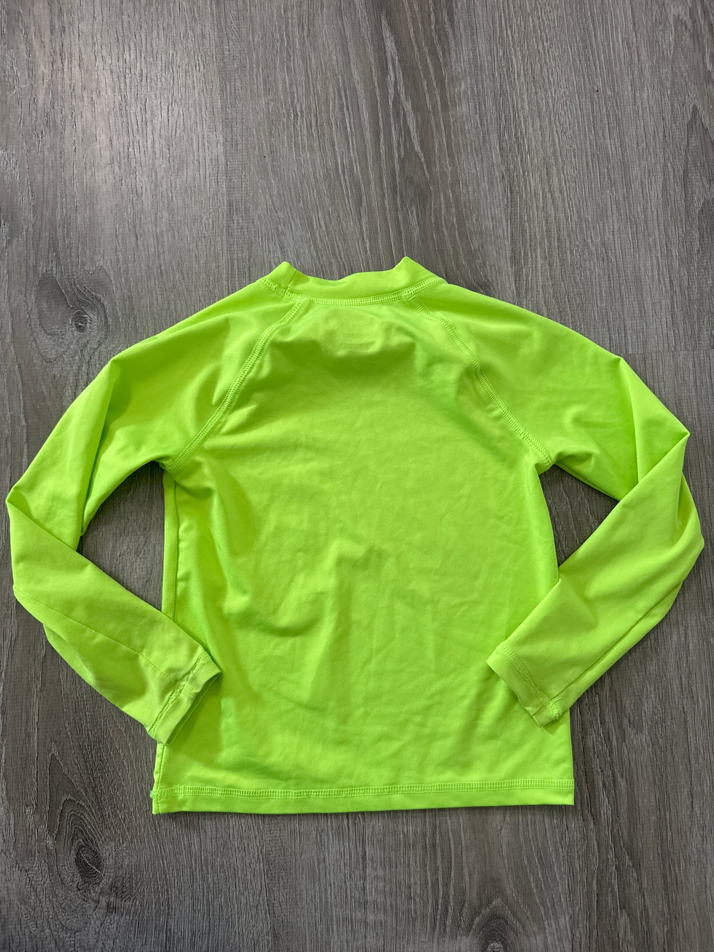 #149 Boys 4/5 cat & Jack Rash guard  neon green