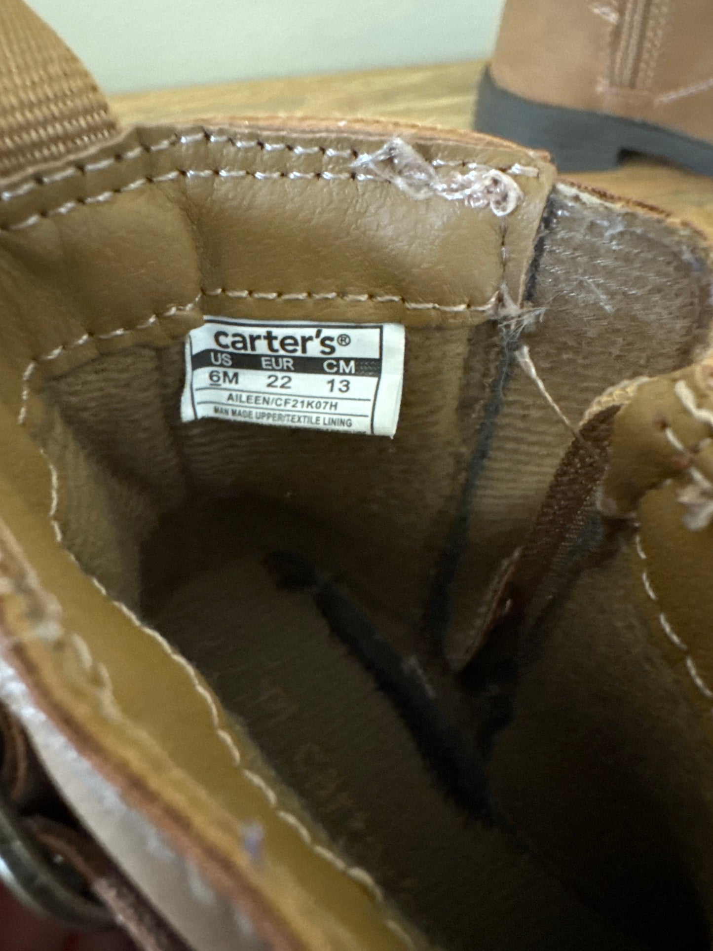 Seller #127 Carter’s ankle boots Girls size 6M