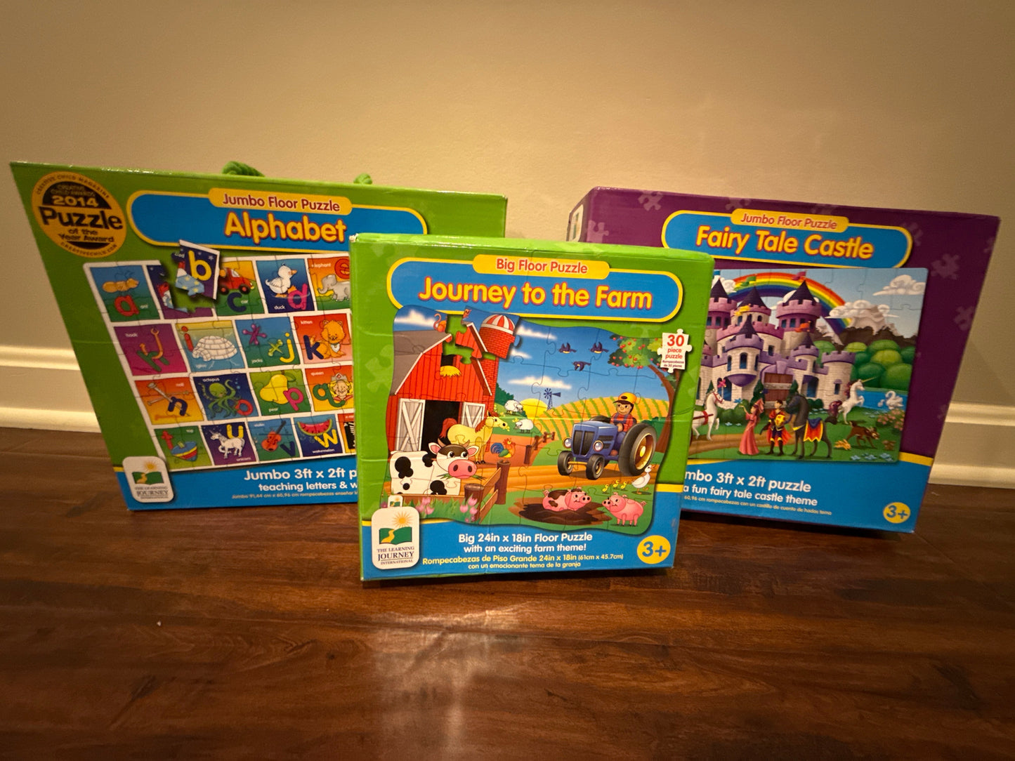 Seller #216, Set of big floor puzzles