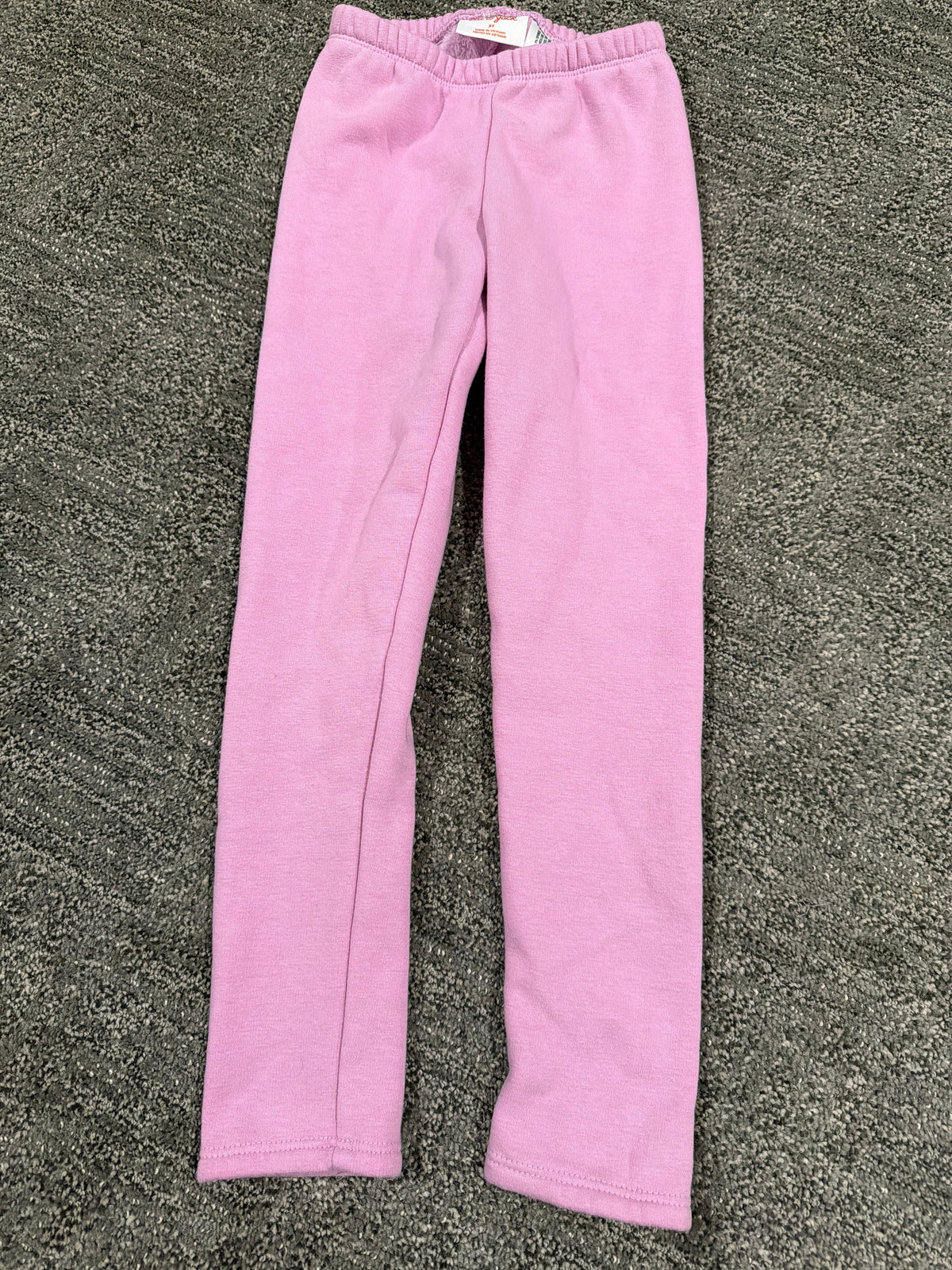 #133 girls cat & jack fleece leggings 5t