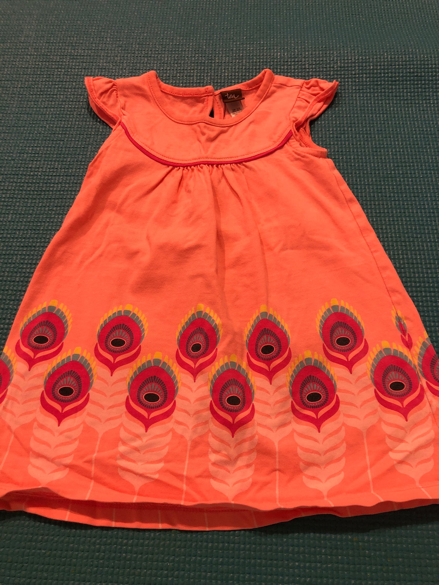 18-24m pink tea dress