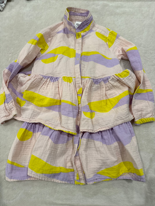#81 Girls 6 Open edit dress
