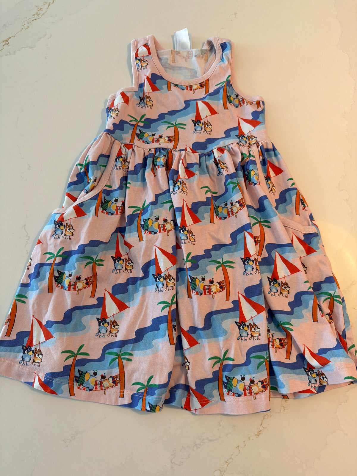 #133 Hanna Bluey dress 4