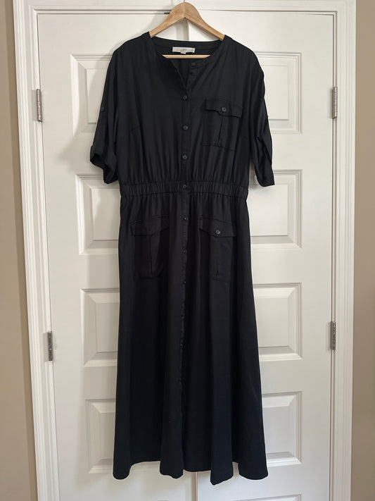 Seller 147 | women’s Loft | size 14 Black utility dress