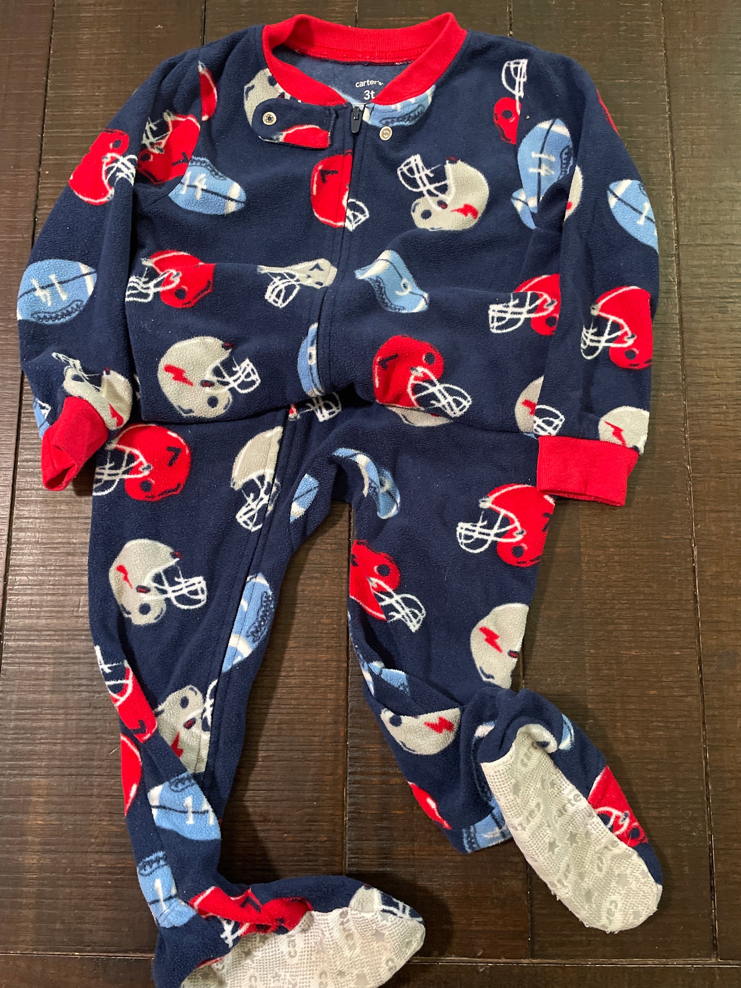 Seller #121 Toddler 3t fleece footed pajamas