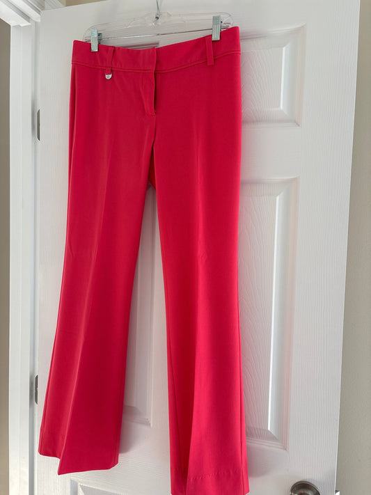 Seller #62 Women's New York and Company stretch pink pans sz 4 euc