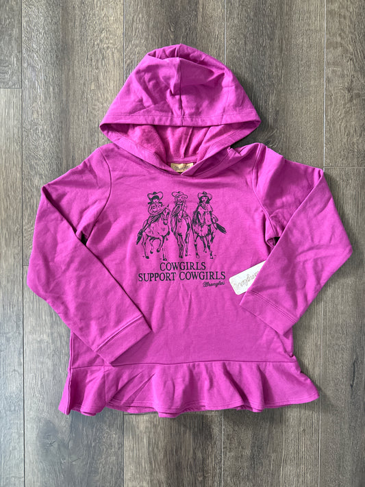 #173-NWT Wrangler long sleeve T girls size L