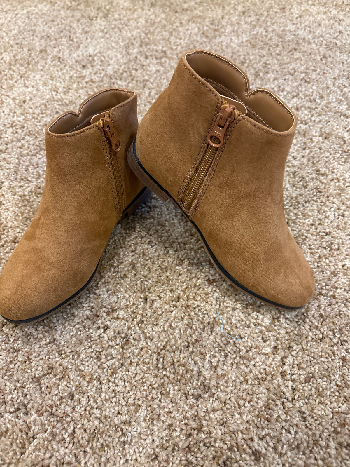 #47, Cat & Jack boots Girls Size 12
