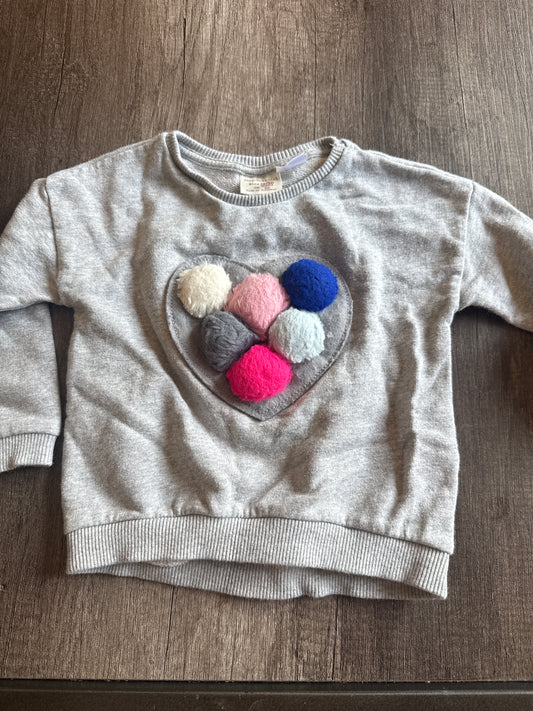 #145-  Size 12/18M Zara Sweatshirt