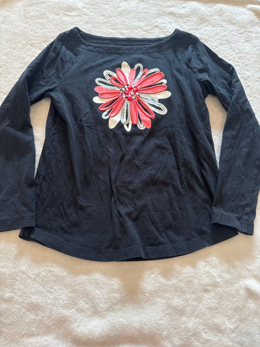 #81 Girls 8 Gymboree flower shirt