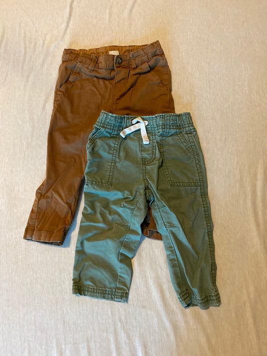 Seller #86 *REDUCED* Boys khaki pants (size 12 month)