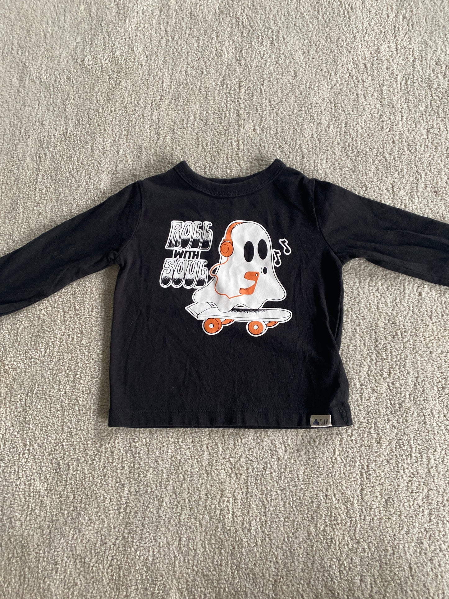 #36 BabyGap Halloween TSshirt long-sleeve 12-18M