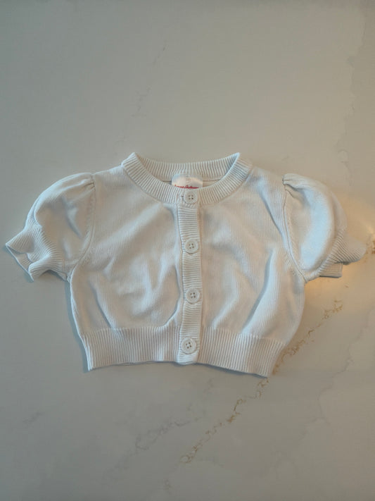#133 Hanna Andersson cropped sweater size 4