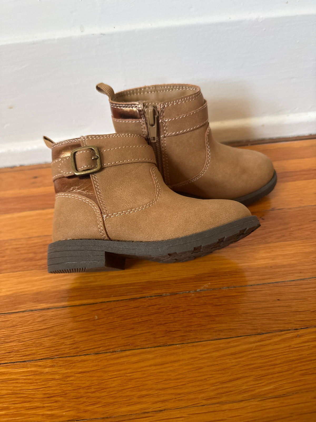 #127 Carters Ankle Boots Girls 6M