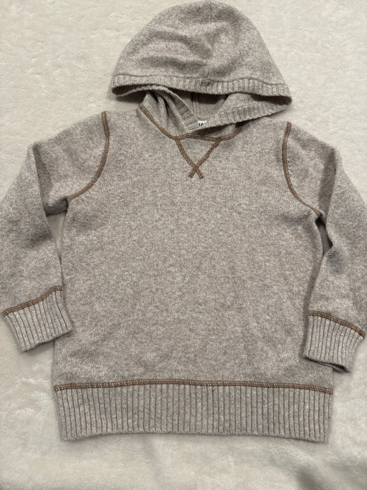 #81 Boys 4 Oldnavy cream/tan sweater with hood