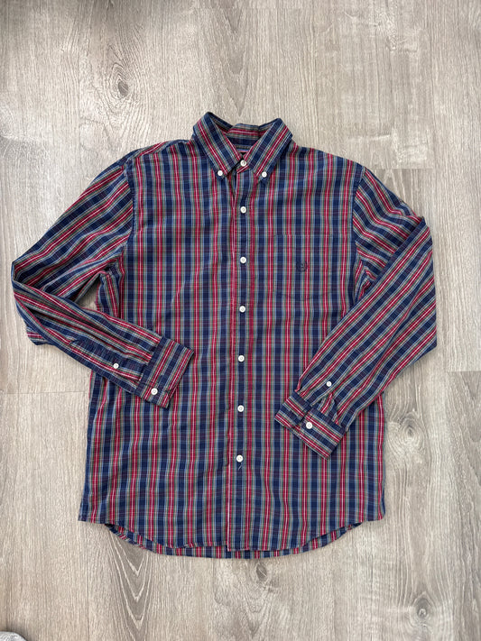 #149 Men’s Chaps M plaid button down