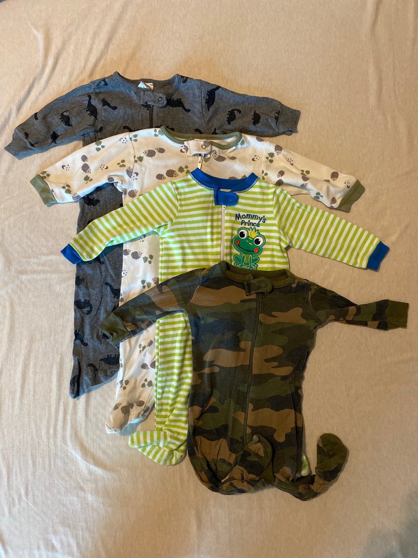 Seller #86 *REDUCED* Boys zipper sleepers (3-6 month)
