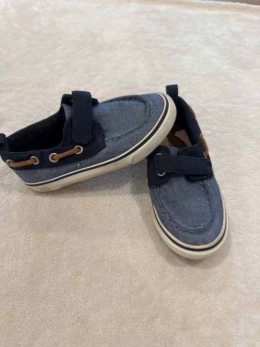 #81 Boys Shoe 8c oldnavy navy sperry style