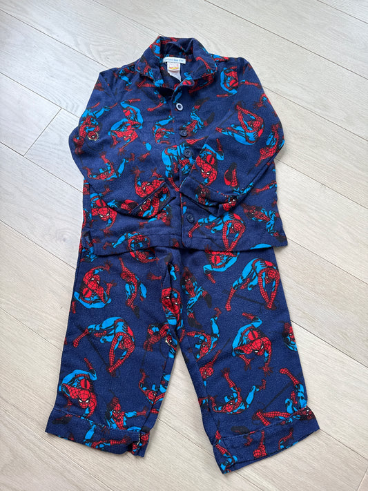 Seller #216 Boys Pottery Barn Kids Spider-Man pajamas, sz 4
