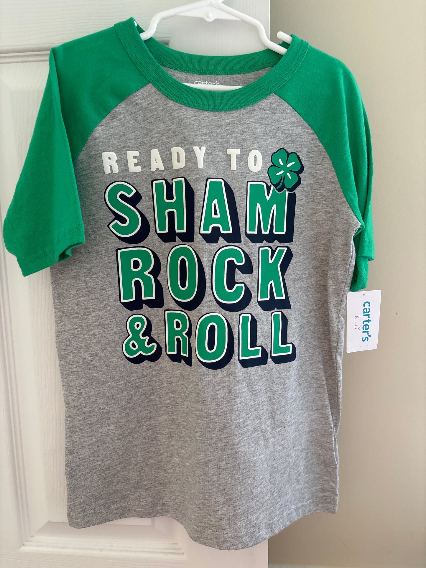 Seller #62 Boys Carter's t-shirt sz 8 NWT