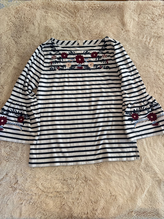 Seller 108 Women’s (M) Jcrew embroidered shirt. So pretty on EUC