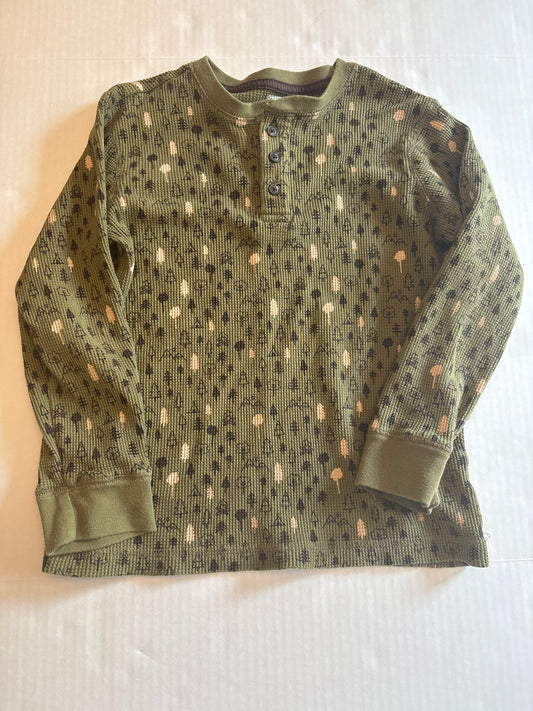 Seller 118 VGUC Boys Gymboree Waffle Shirt Size 7. Fits more like 8 IMO