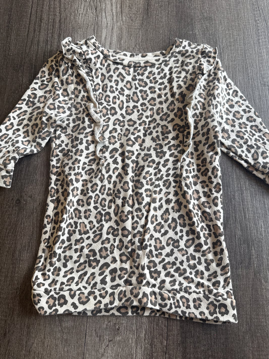 #145-  2T Greyson Mini Leopard Dress