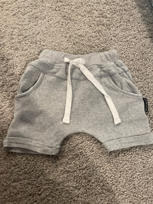 Little Bipsy Harem Shorts Grey 18-24M