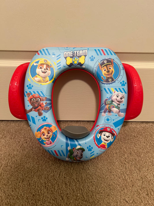 Paw Patrol toilet attachment for potty training