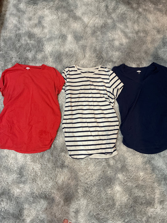 SCO46-Old Navy-maternity t-shirt-women-XL-3 pack