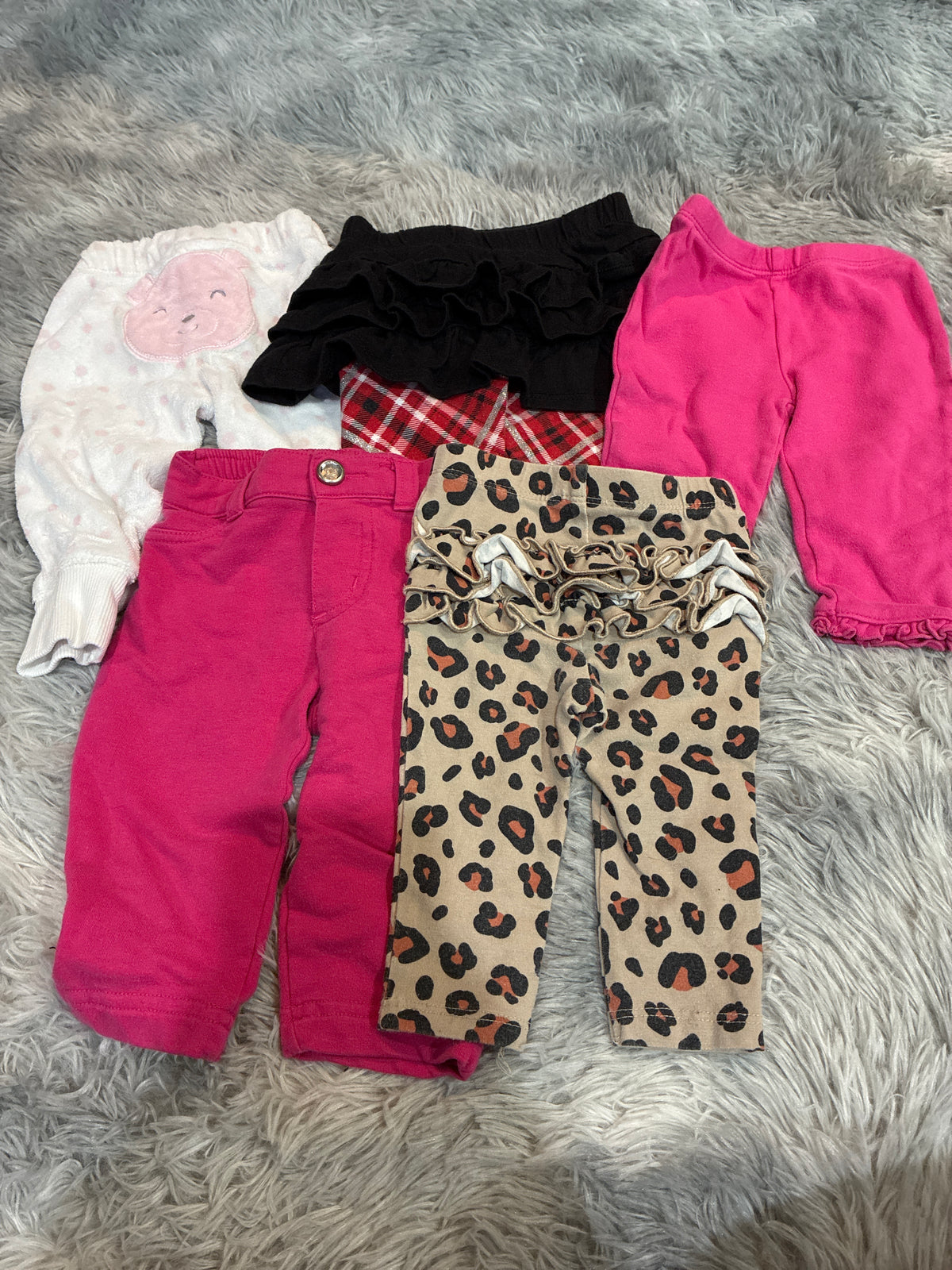 SCO46-multipack pants-girls-3-6 months-5 pack