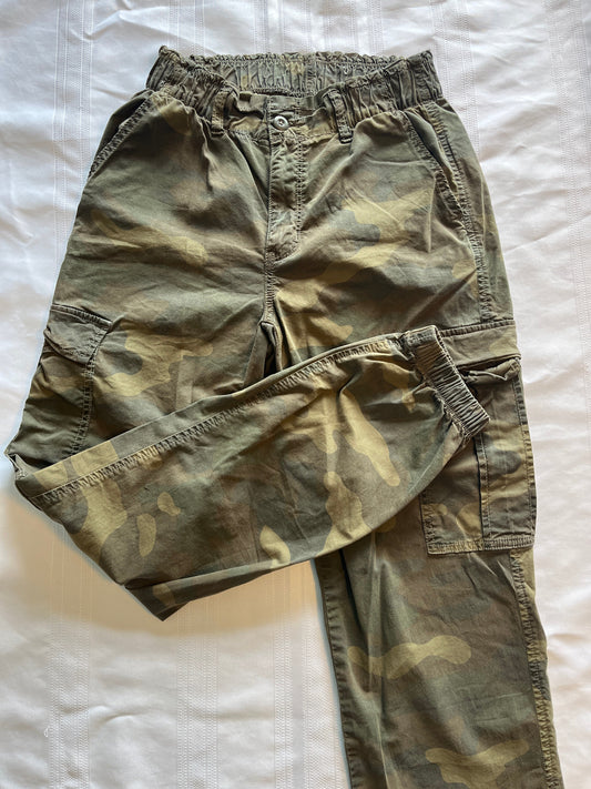 #29 Junior's size 2 American Eagle camo pants EUC