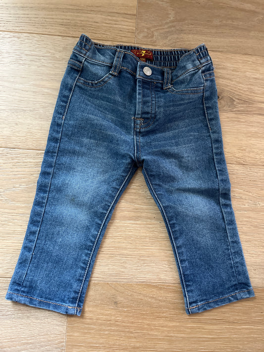 #110 7 For All Mankind Boys 12 Months Jeans